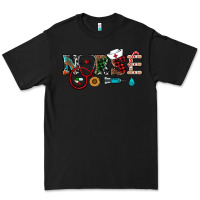 Black christmas nurse Premium Tee - RanaPortraitStore