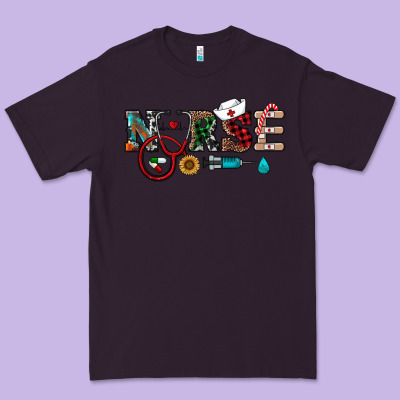 Christmas Nurse Premium Tee Designed By Ranaportraitstore