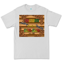 Dove Grey juneteenth breaking every chain since 1865 Premium Tee - TumblerDesignByShophia