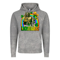 Cloud Rock luckysaurus St. Patricks Day Vintage Hoodie - FaDigitalArtStudio
