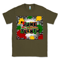 Army Green juneteenth free ish since 1865 Classic Tee - CowGirlArtShop