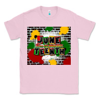 Bubblegum Pink juneteenth free ish since 1865 Classic Tee - CowGirlArtShop