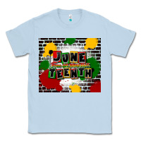 Dusty Blue juneteenth free ish since 1865 Classic Tee - CowGirlArtShop