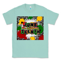 Seafoam juneteenth free ish since 1865 Classic Tee - CowGirlArtShop