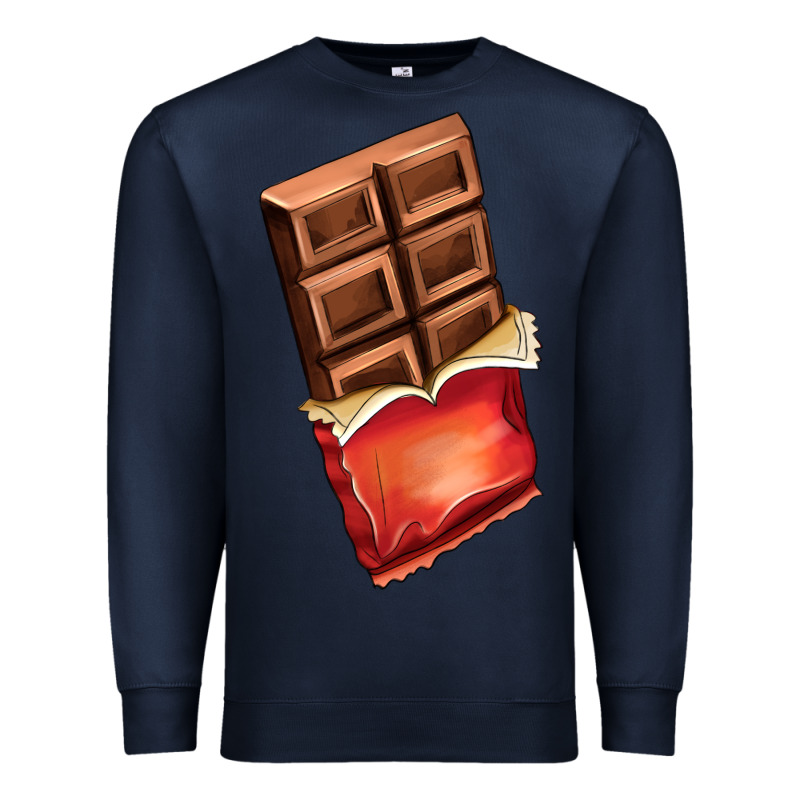 Chocolate Premium Sweatshirt by AdoDesignShop | Teevron