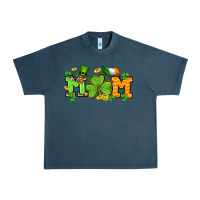 Midnight Navy St. Patrick's Day mom Urban Heavy Tee - OliviaCreatesArt