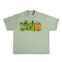 Oil Green St. Patrick's Day mom Urban Heavy Tee - OliviaCreatesArt