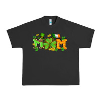 Pigment Black St. Patrick's Day mom Urban Heavy Tee - OliviaCreatesArt
