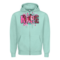 Hope With Butterfly's Zipper Hoodie | Teevron