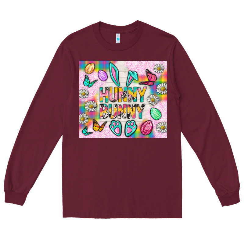 Hunny Bunny And Egg Easter Tumbler Long Sleeve Tee by BundleAndBundleShop | Teevron
