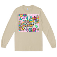 Mushroom Hunny Bunny And Egg Easter Tumbler Long Sleeve Tee - BundleAndBundleShop