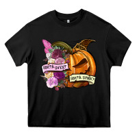 Black Sorta sweet sorta spooky Heavy Core Tee - NancyCooperArtShop