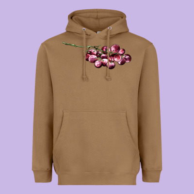 Red Grape Heavyweight Hoodie Designed By Adodesignshop