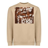 Mushroom brown cowhide Heavyweight Sweatshirt - BarkalooDesign