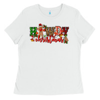 Howdy Christmas Gingerman Bread With Cowboy Ladies Tee | Teevron