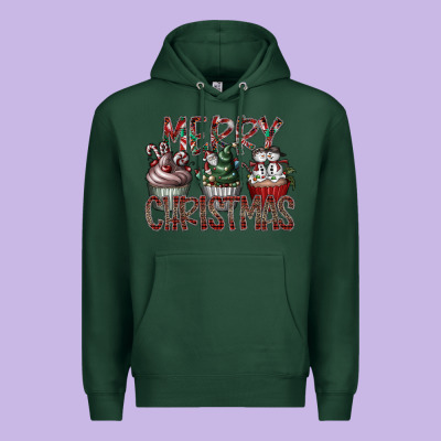 Merry Christmas Premium Hoodie Designed By Cowhidedigitalart