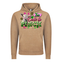 Vintage Coffee too cute to pinch Vintage Hoodie - FaDigitalArtStudio