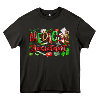Asphalt christmas medical assistant Heavy Core Tee - texasbilliewilder