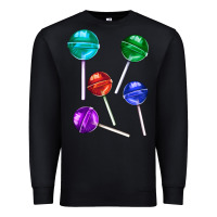 Black lollipops Premium Sweatshirt - AdoDesignShop