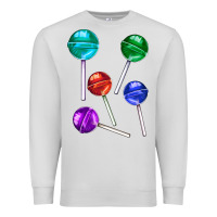 Dove Grey lollipops Premium Sweatshirt - AdoDesignShop