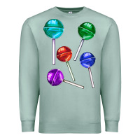 Seafoam lollipops Premium Sweatshirt - AdoDesignShop