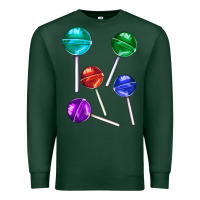 Sports Green lollipops Premium Sweatshirt - AdoDesignShop