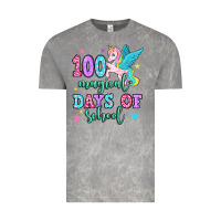 Cloud Rock hundred magical days of school unicorn Vintage Tee - OliviaCreatesArt