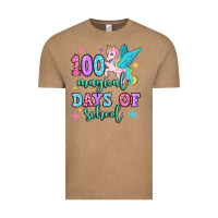 Vintage Coffee hundred magical days of school unicorn Vintage Tee - OliviaCreatesArt