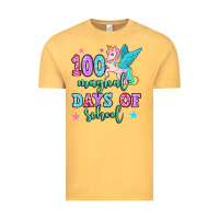 Vintage Mustard hundred magical days of school unicorn Vintage Tee - OliviaCreatesArt