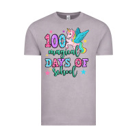 Vintage Zinc hundred magical days of school unicorn Vintage Tee - OliviaCreatesArt
