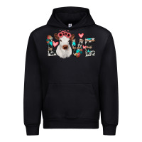Black calf love Urban Hoodie - JahusDesignShop