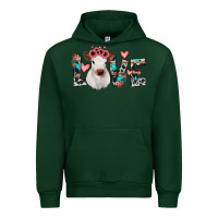 Forest Green calf love Urban Hoodie - JahusDesignShop