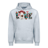 Heather Grey calf love Urban Hoodie - JahusDesignShop