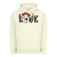 Pigment Pistachio calf love Urban Hoodie - JahusDesignShop