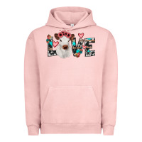 Pigment Salmon calf love Urban Hoodie - JahusDesignShop