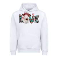 White calf love Urban Hoodie - JahusDesignShop