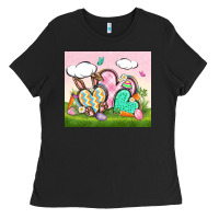 Black easter Ladies Tee - CowGirlArtShop