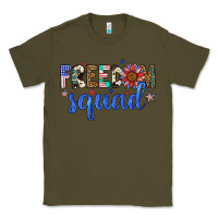 Army Green freedom squad Classic Tee - Artiststas