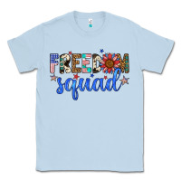 Dusty Blue freedom squad Classic Tee - Artiststas
