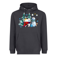Smoke dental christmas teeth and winter with snowman Heavyweight Hoodie - AdoDesignShop