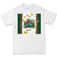 White back to school truck Premium Tee - TumblerDesignByShophia