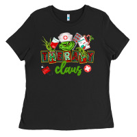 Black therapy claus Ladies Tee - CowGirlArtShop
