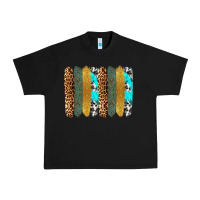 Black western brushstrokes Urban Heavy Tee - OliviaCreatesArt