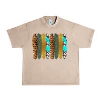 French Oak western brushstrokes Urban Heavy Tee - OliviaCreatesArt