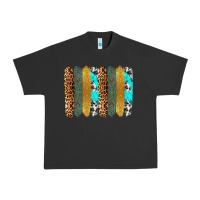 Pigment Black western brushstrokes Urban Heavy Tee - OliviaCreatesArt