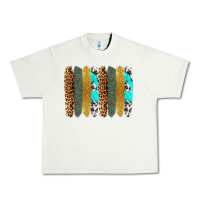 Pistachio western brushstrokes Urban Heavy Tee - OliviaCreatesArt