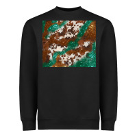 Black brown cowhide glitter Heavyweight Sweatshirt - BarkalooDesign