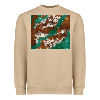 Mushroom brown cowhide glitter Heavyweight Sweatshirt - BarkalooDesign