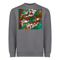 Storm brown cowhide glitter Heavyweight Sweatshirt - BarkalooDesign