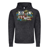 Army Mom Mother's Day Vintage Hoodie | Teevron